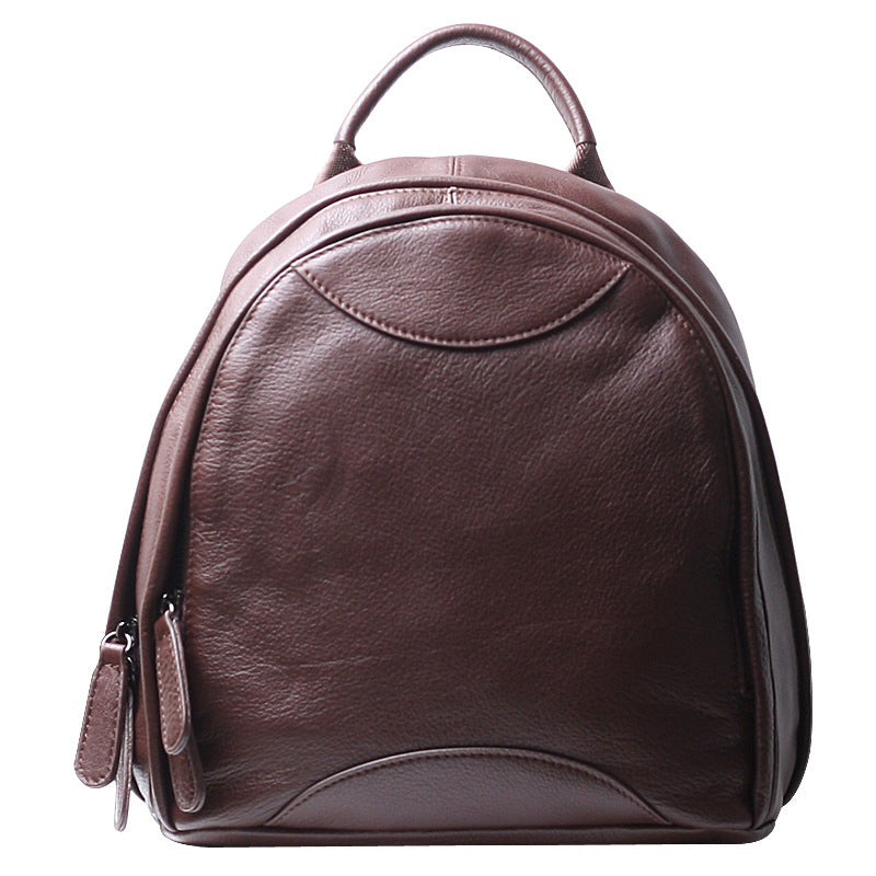 Women's Genuine Leather First Layer Cowhide Fashion Backpacks