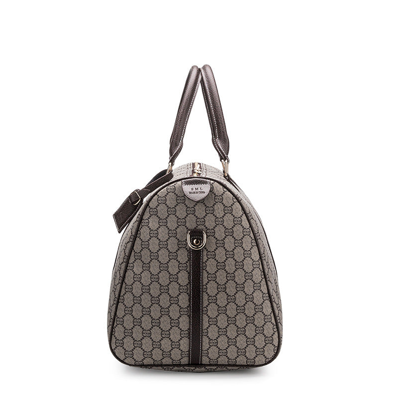 Men's Fashion Joker Old Printing Personality Large Handbags
