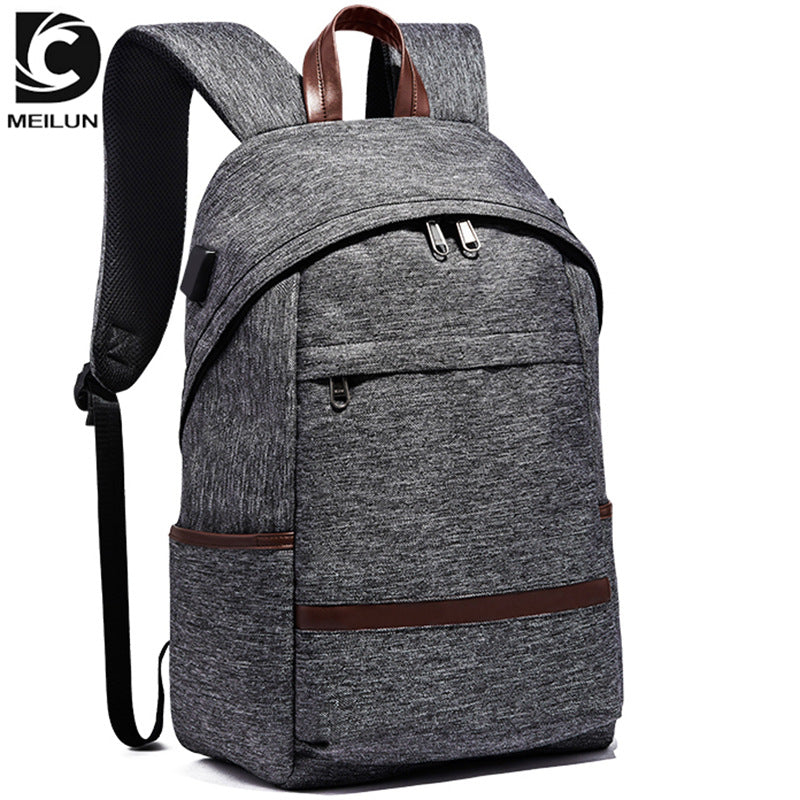 Men's Korean Fashion Computer Large Capacity Backpacks
