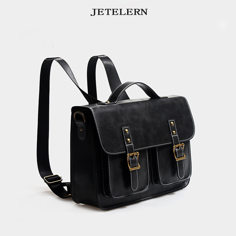 Women's & Men's & Fashion Vintage British Cambridge Business Handbags
