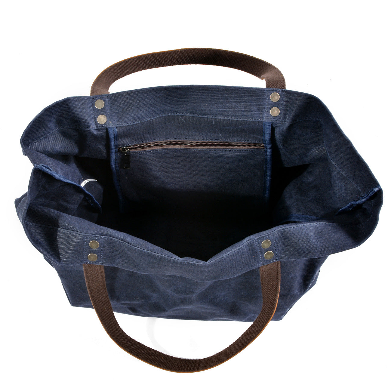 Women's & Men's & Canvas Simple Horizontal Retro Large Bags