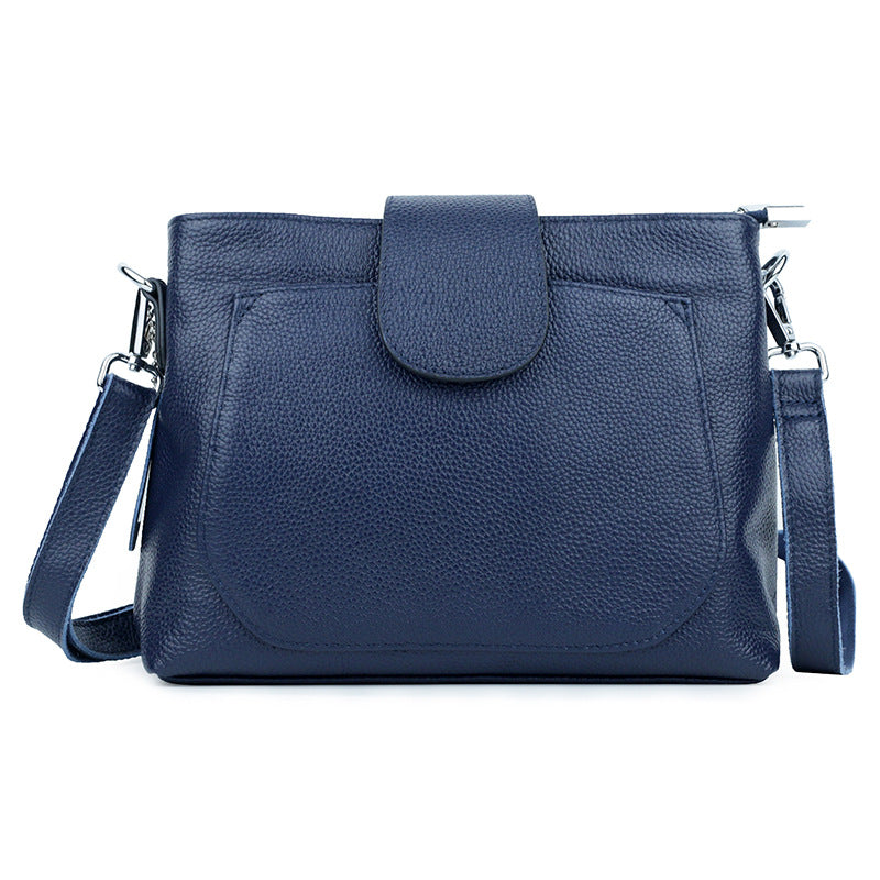 Women's Fashion Storage Genuine Leather First Layer Bags