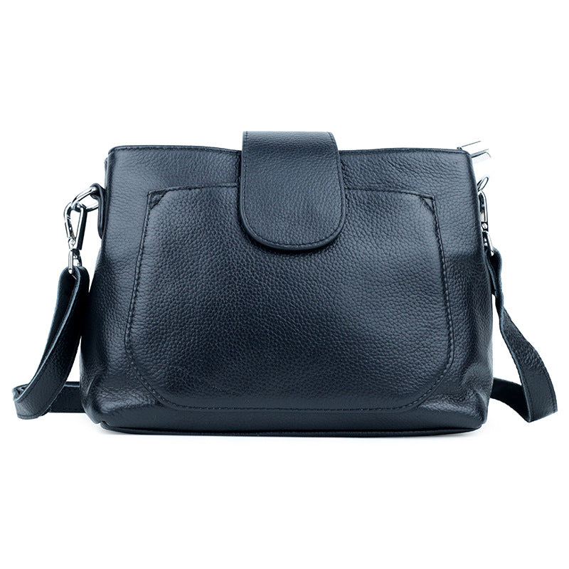 Women's Fashion Storage Genuine Leather First Layer Bags