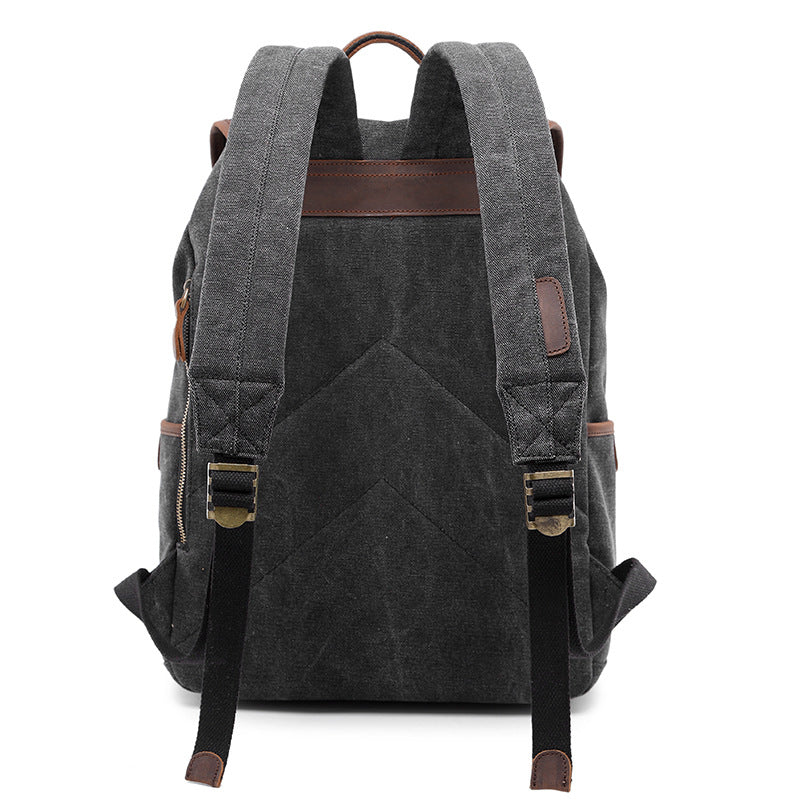 Canvas Oil Wax Waterproof Crazy Horse Backpacks