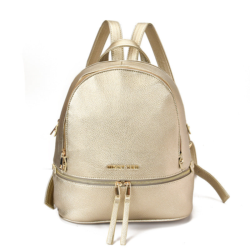 Women's Innovative Cool Leather Fashion Portable Backpacks