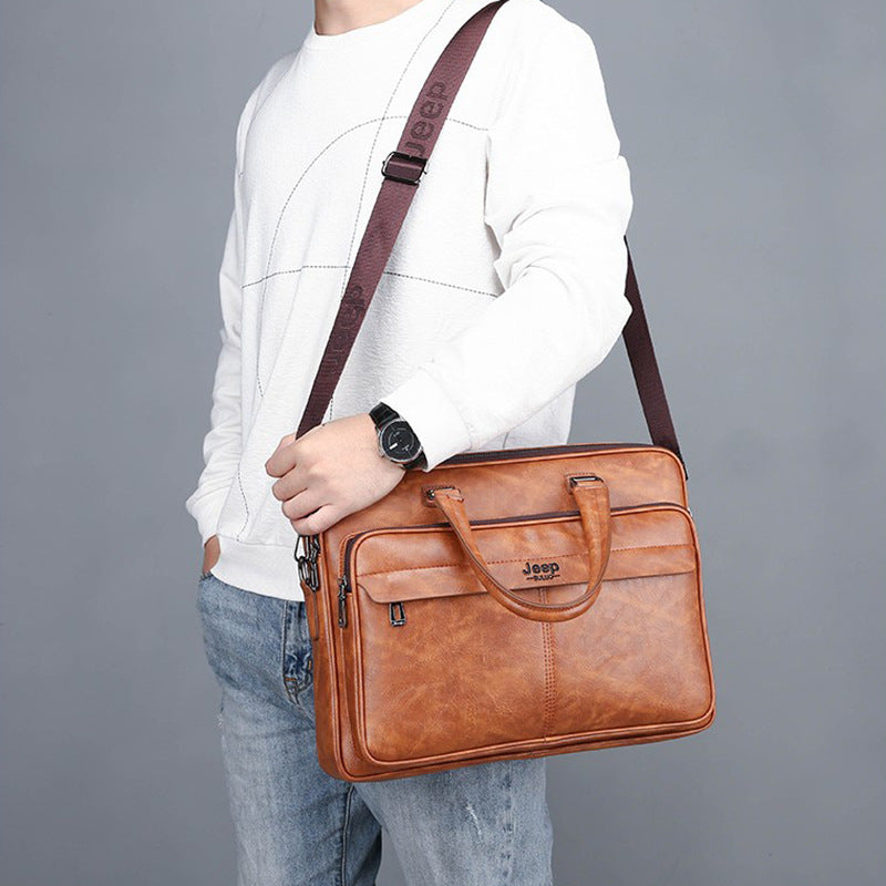Men's Innovative Creative Durable Slouchy Business Men's Handbags