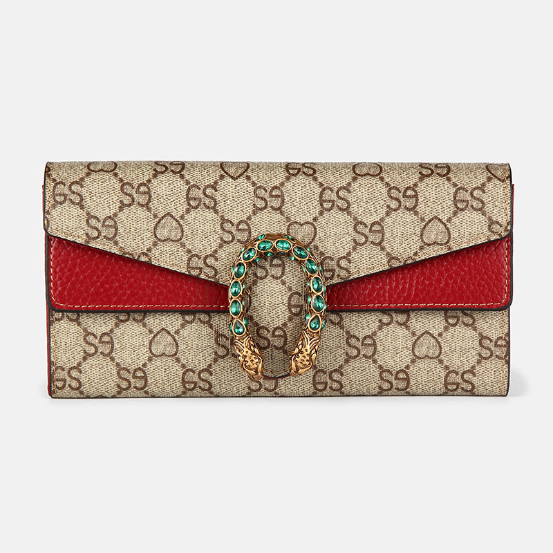 Women's Long Large Capacity Simple Hand Holding Ladies Wallets