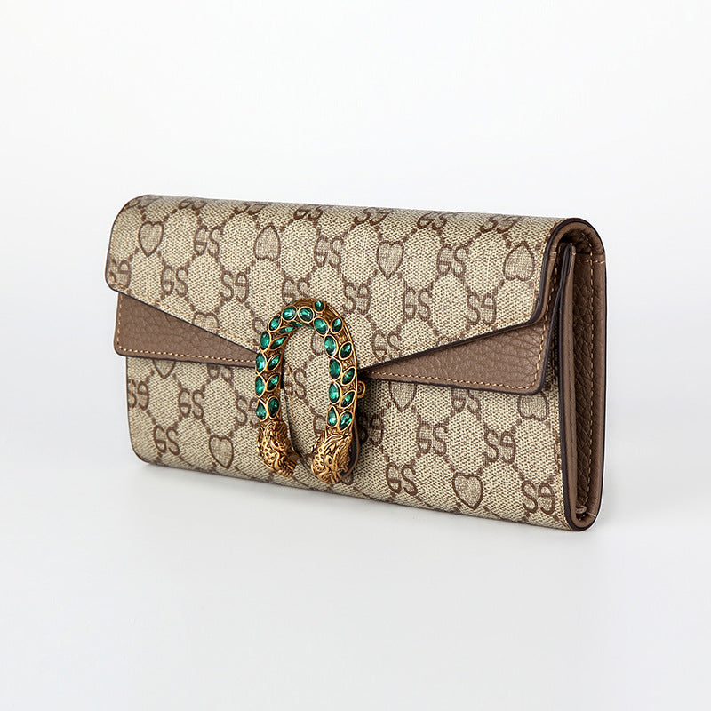 Women's Long Large Capacity Simple Hand Holding Ladies Wallets