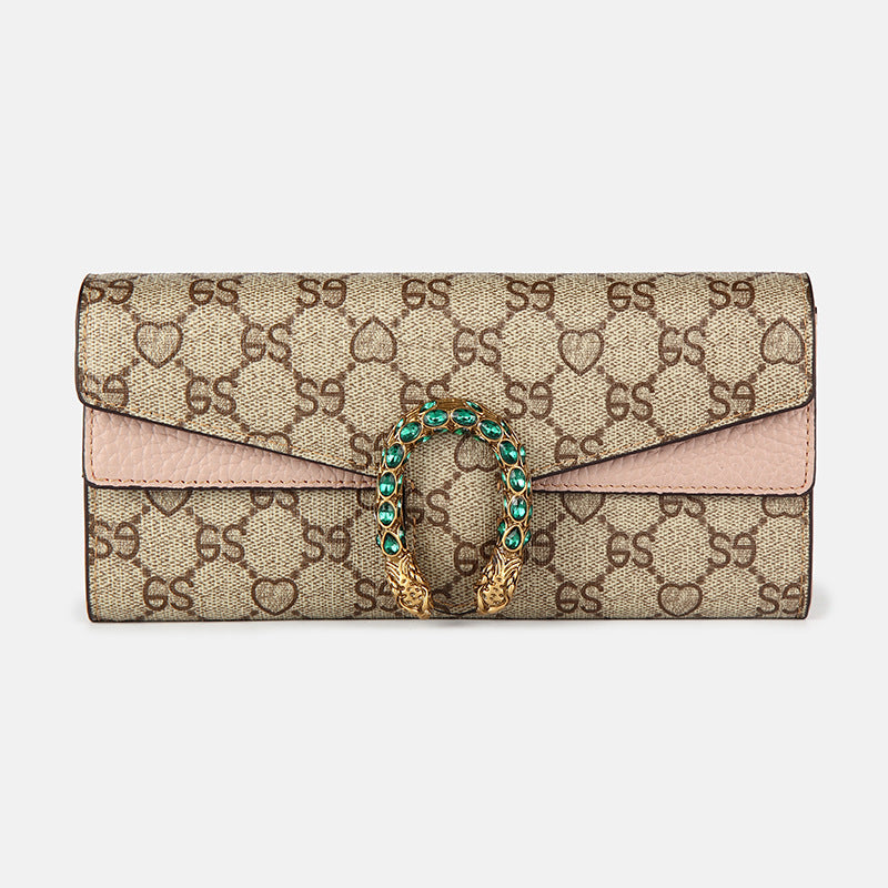 Women's Long Large Capacity Simple Hand Holding Ladies Wallets