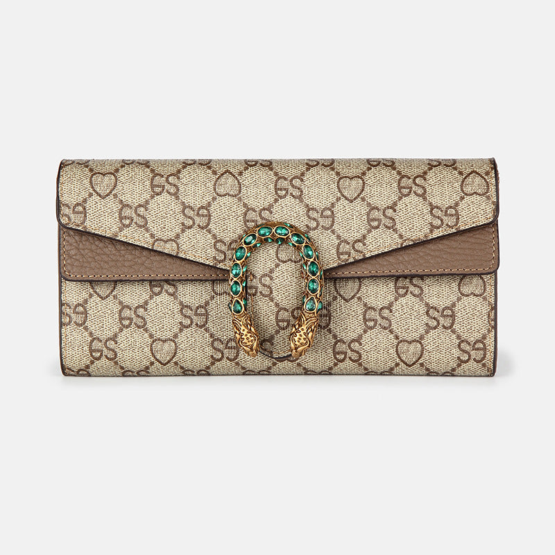 Women's Long Large Capacity Simple Hand Holding Ladies Wallets