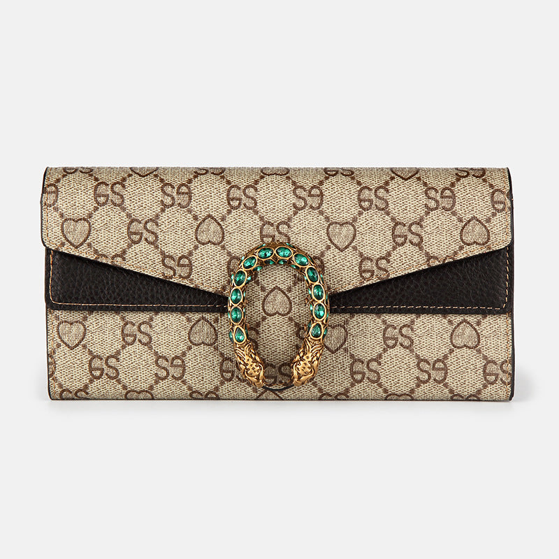 Women's Long Large Capacity Simple Hand Holding Ladies Wallets