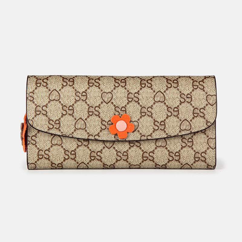 Long Genuine Leather Large Capacity Multifunctional Ladies Wallets