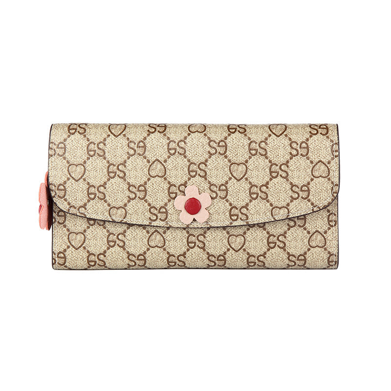 Long Genuine Leather Large Capacity Multifunctional Ladies Wallets