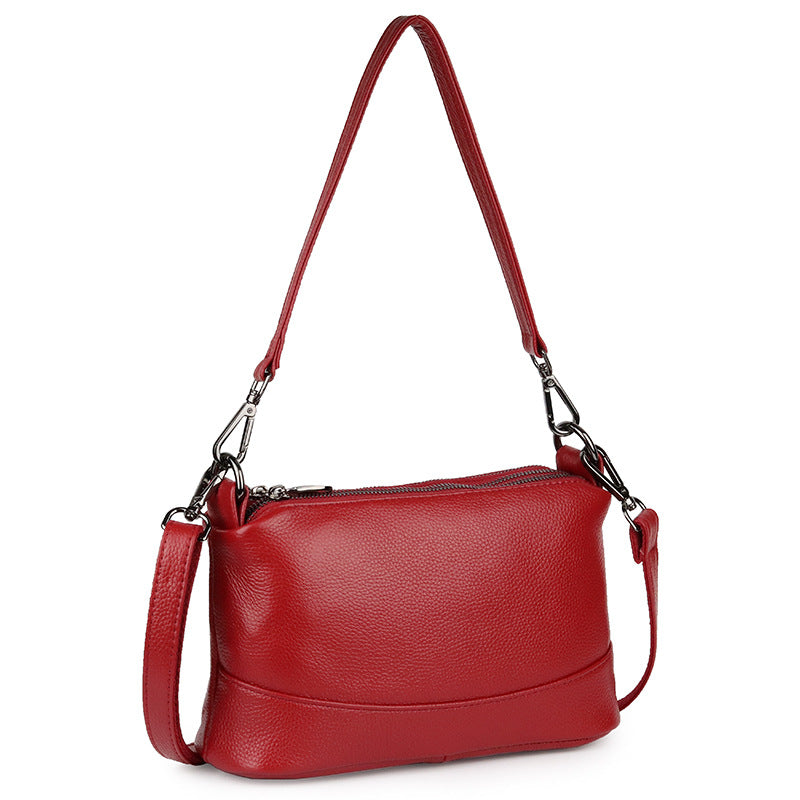 Women's Genuine Leather First Layer Cowhide Large Capacity Bags