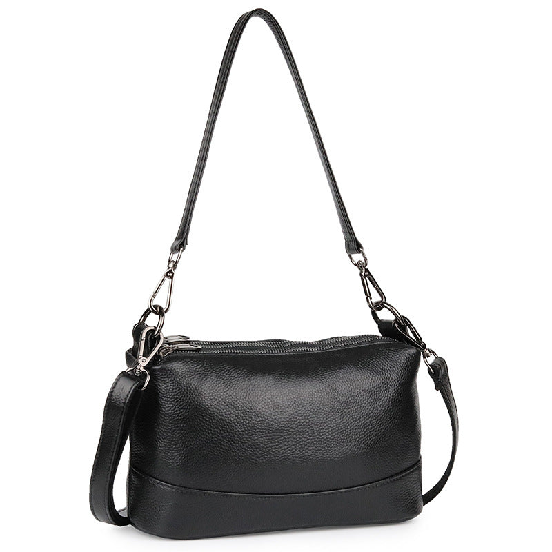 Women's Genuine Leather First Layer Cowhide Large Capacity Bags