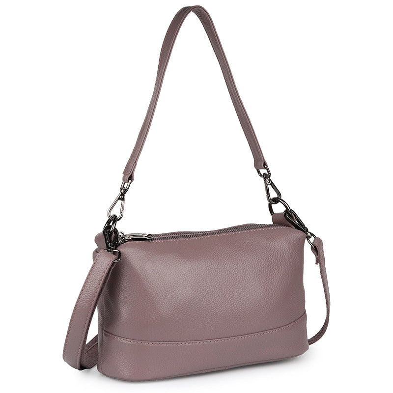 Women's Genuine Leather First Layer Cowhide Large Capacity Bags