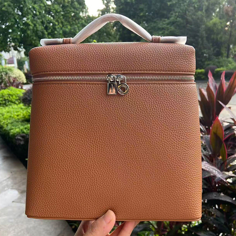 First Layer Cowhide Genuine Leather Portable Backpacks