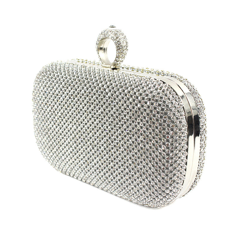 Women's Moon Full Diamond Dinner Banquet Party Evening Bags