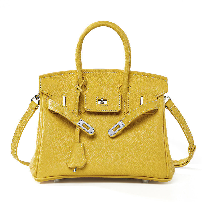 Women's Leather Kelly Genuine Large Capacity Niche Handbags