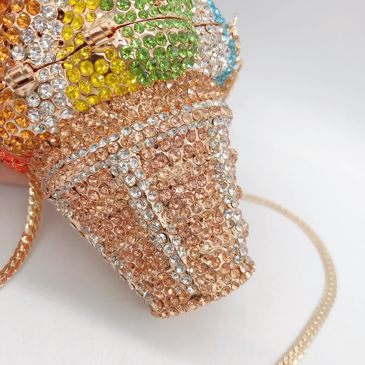 Women's Selection Of Ice Cream Diamond Banquet Evening Bags