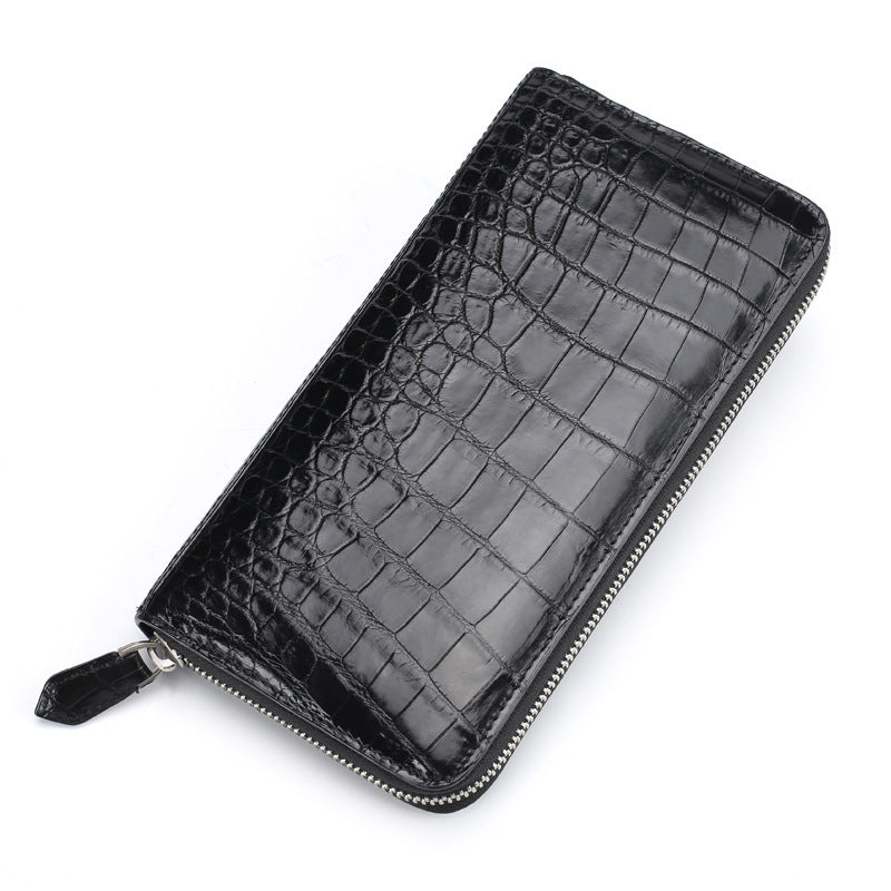 Men's Thailand Siamese Crocodile Fish Skin Genuine Men's Wallets