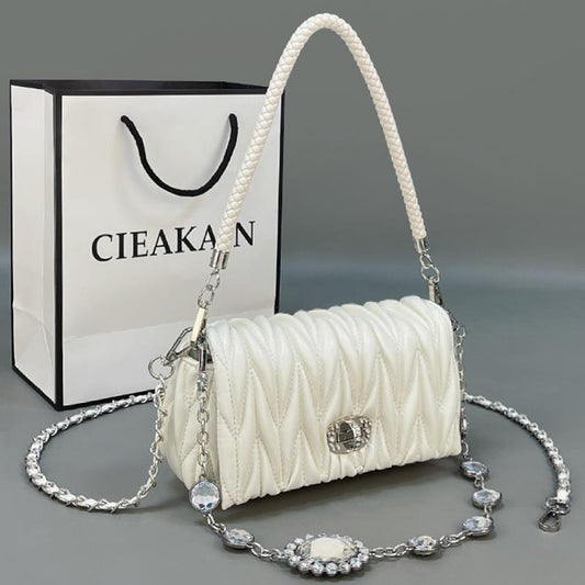 Women's Winter Fresh Sweet Leather Hand Carrying Luggage