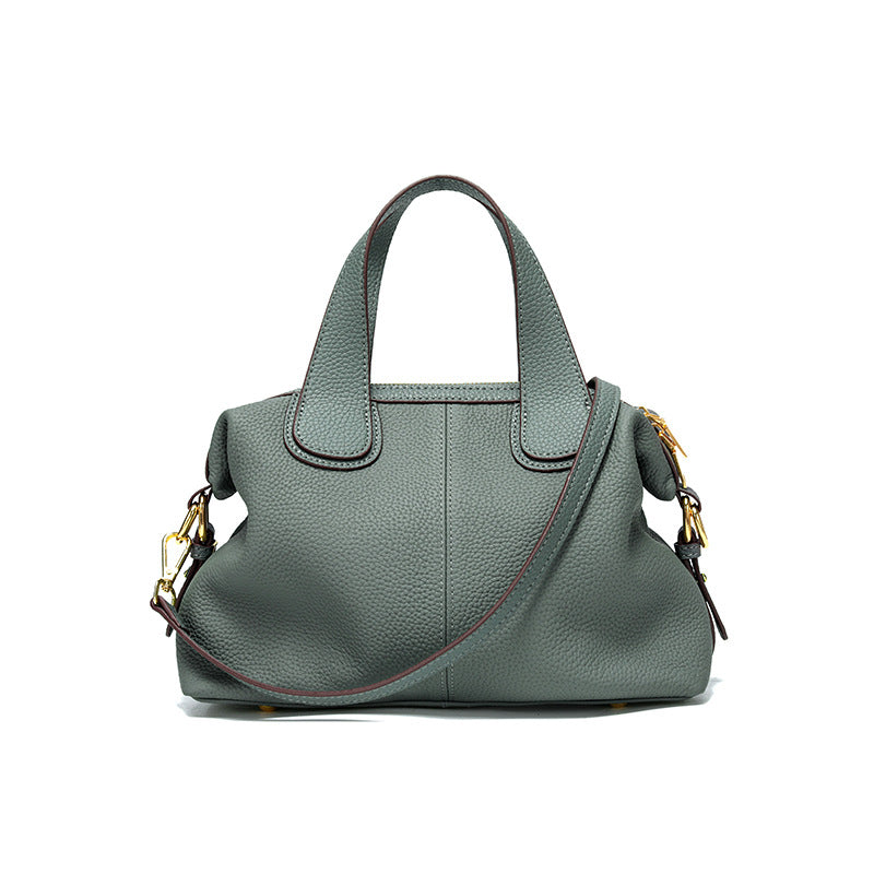 Women's Cowhide High-grade Niche Large Capacity Genuine Shoulder Bags