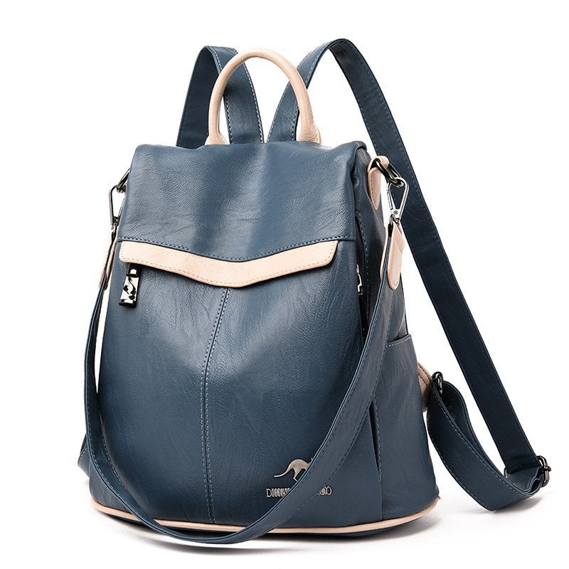 Women's Korean Style Street Trendy Soft Leather Bags