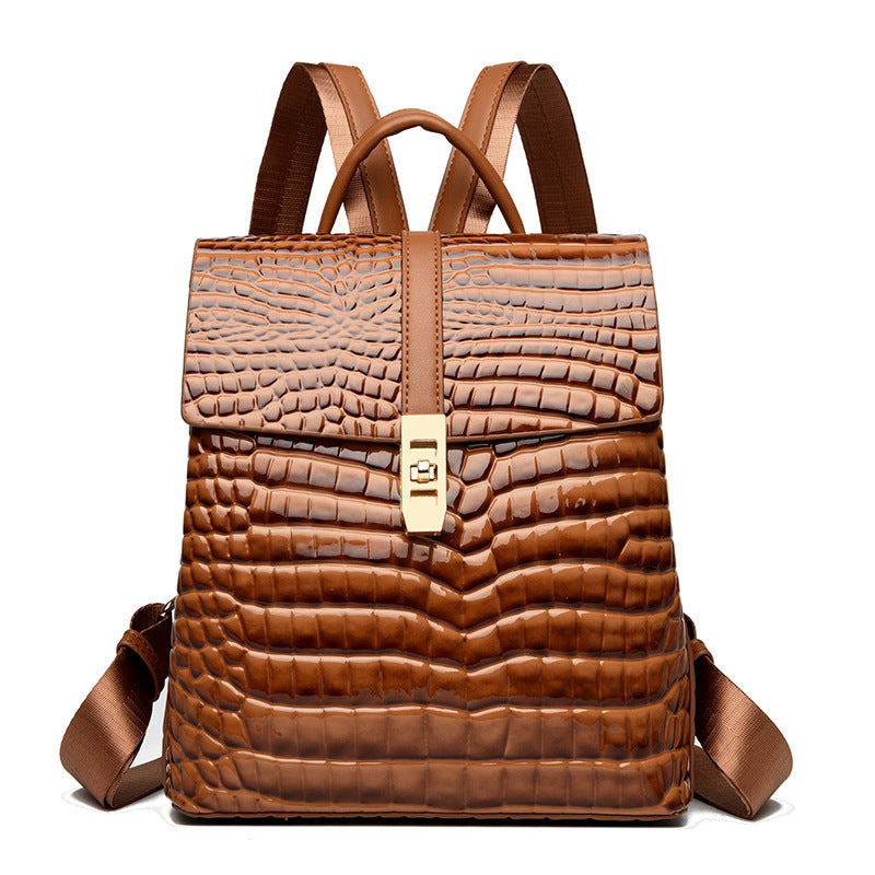 Women's Simple Trendy Patent Leather For Bags