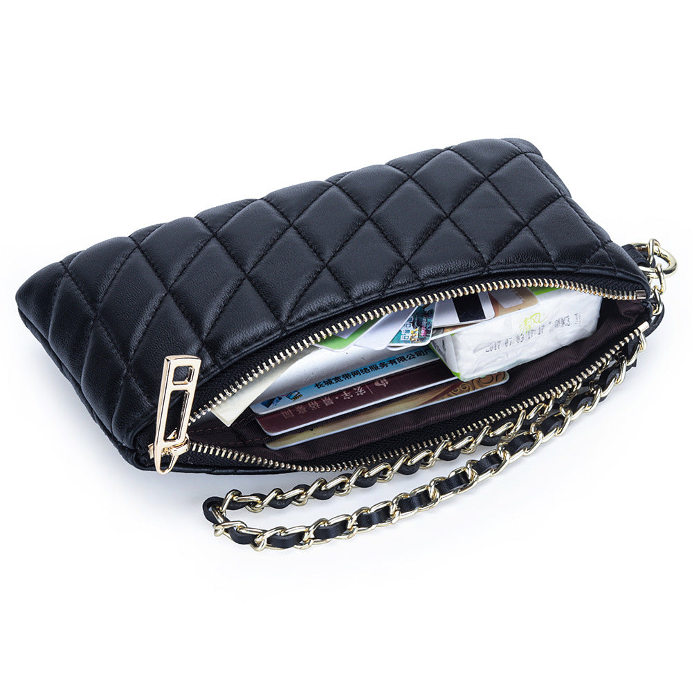 Women's Fashion Embroidery Classic Style Long Mobile Storage Bags