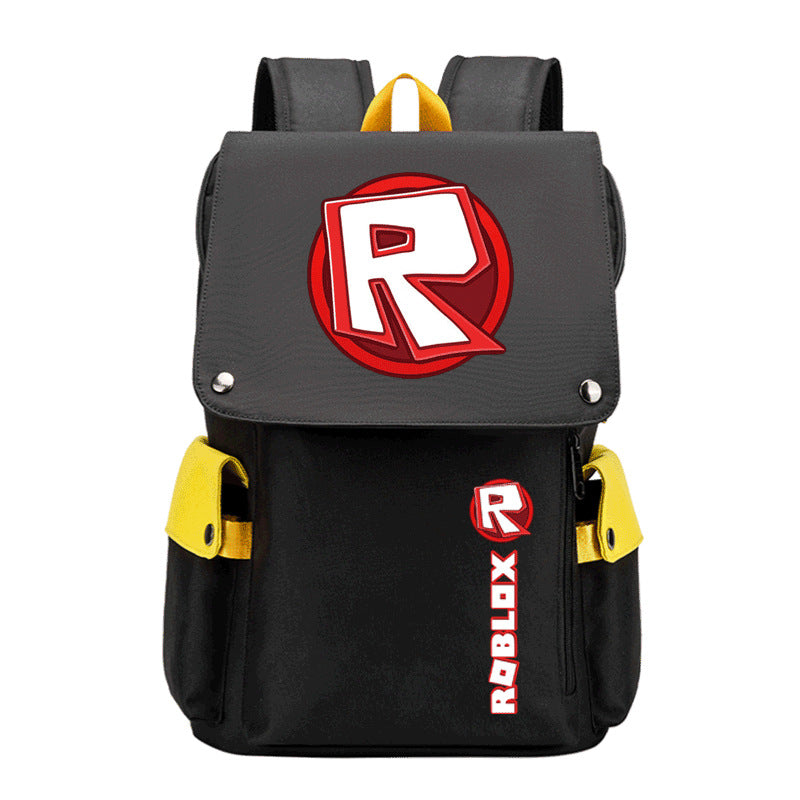 Women's & Men's & Rob Virtual World Peripheral Large Backpacks