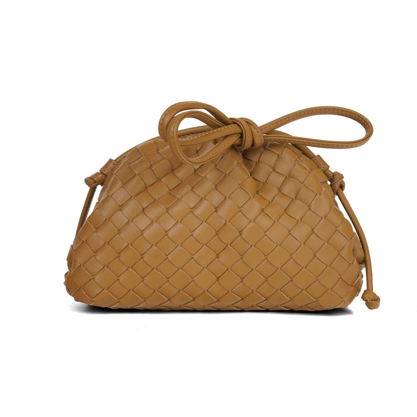 Women's Hand-woven Cloud Stylish Textured High Dumpling Crossbody Bags