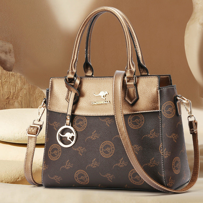 Women's Mom Style Elegant High-grade Fashion Commuter Handbags