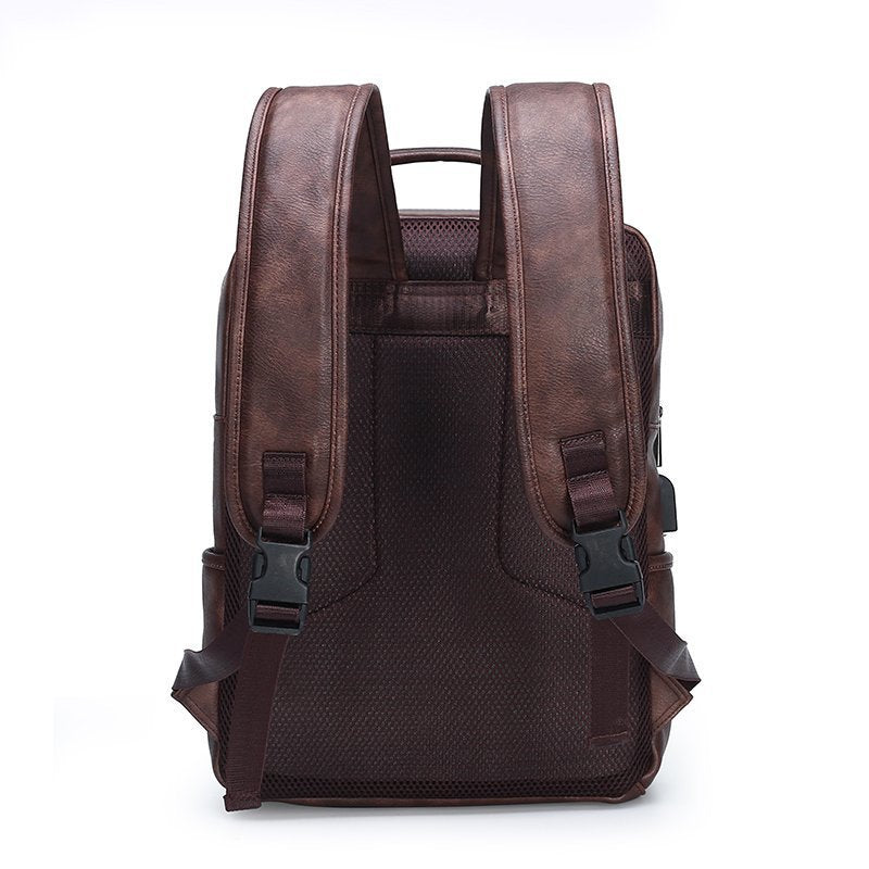 Men's Daily Leisure Business Korean Style Simple Backpacks