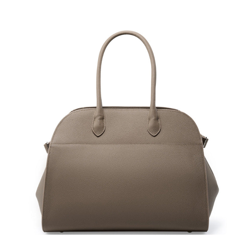 Women's First Layer Cowhide Large Capacity Leather Shoulder Bags