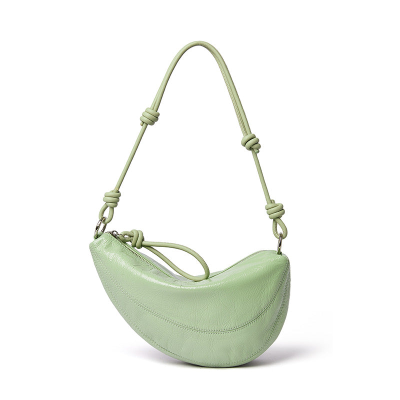 Women's Design Korean Style Croissant Saddle Fashion Underarm Crossbody Bags