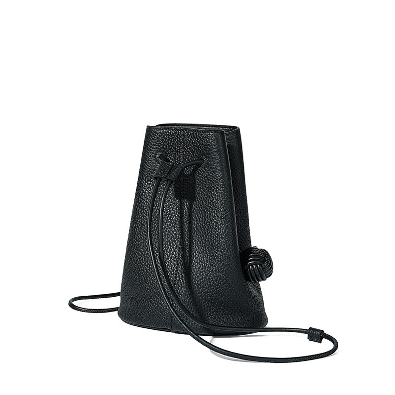 First Layer Cattlehide Leather Fashion High Crossbody Bags