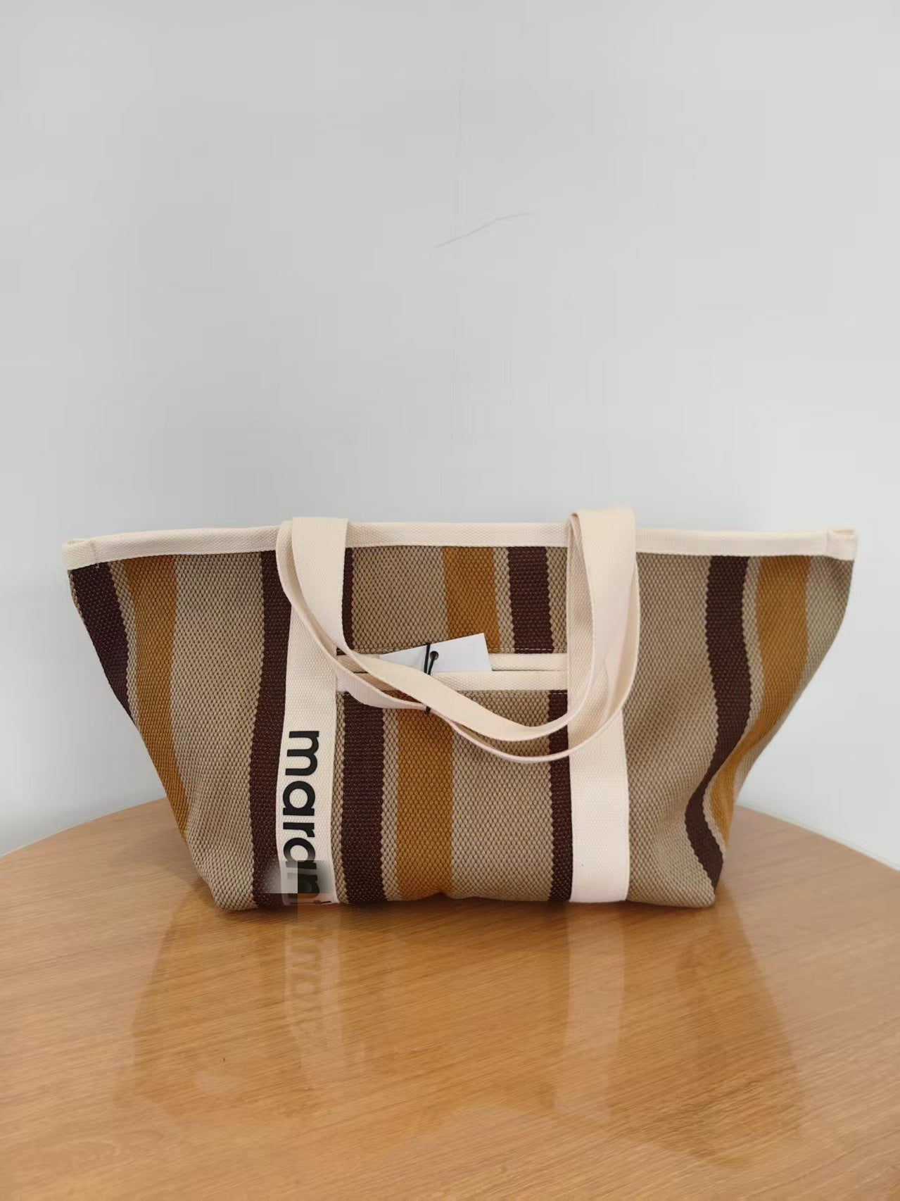 Creative Stylish Classic Woolen Woven Shopping Tote Bags