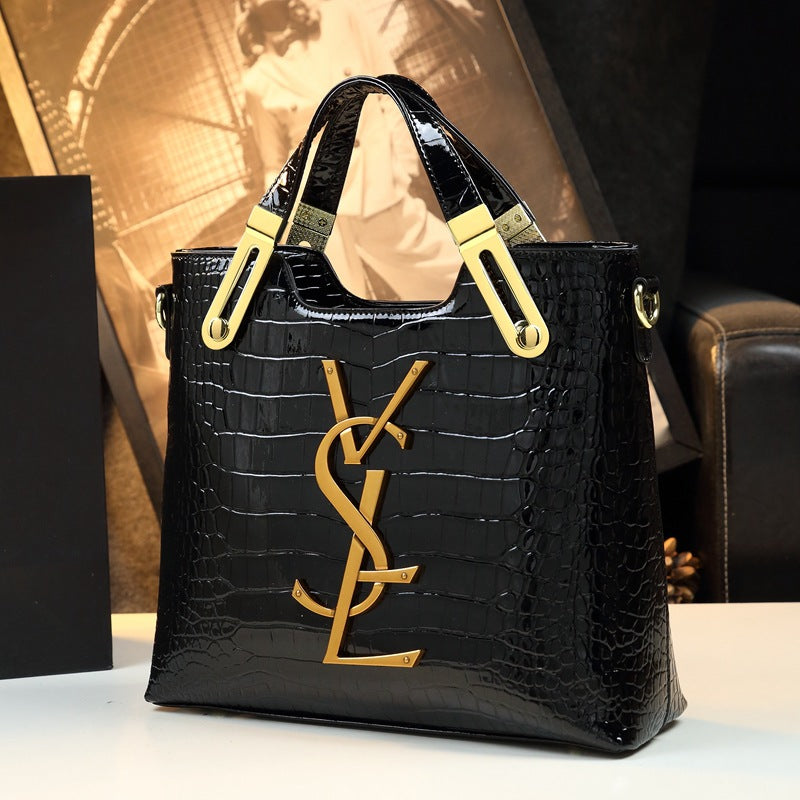 Women's Large Capacity Totes Genuine Leather Niche Handbags