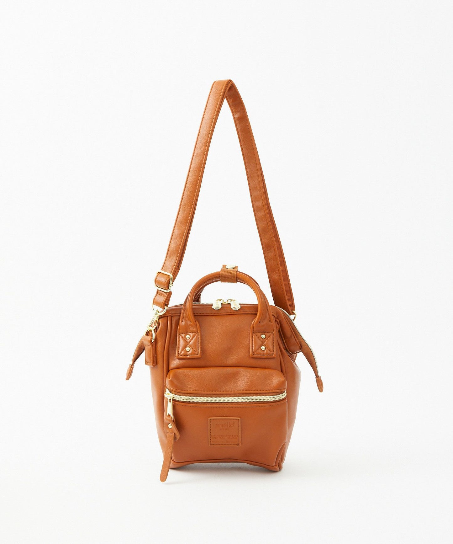 Women's Mini Leather One Large Opening Shopping Crossbody Bags