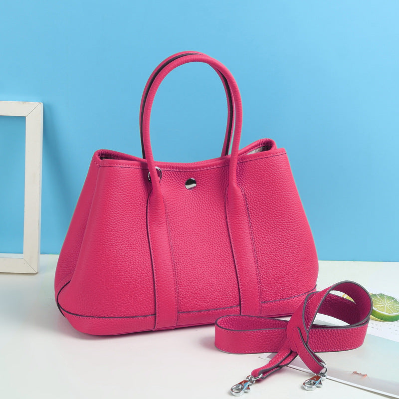 Women's Fashion Genuine Leather First Layer Cowhide Handbags