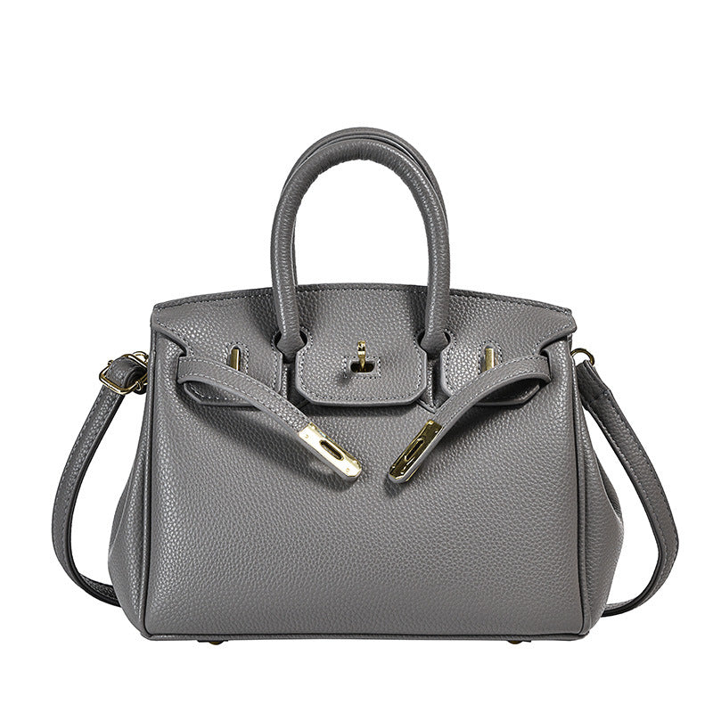 Women's High Quality Silk Scarf Lychee Pattern Handbags