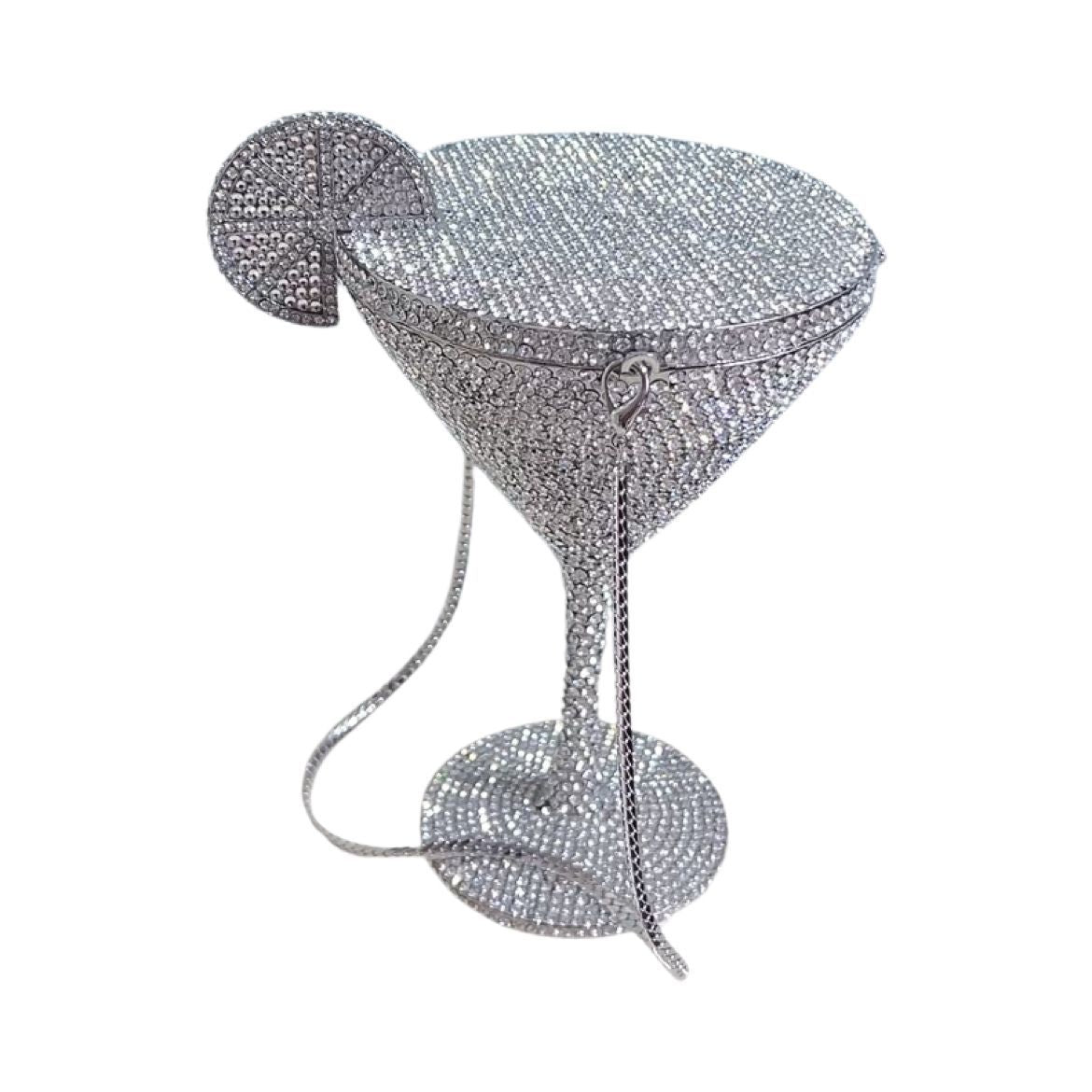 Women's Strictly Selected Cocktail Goblet Diamond Clutch Bags