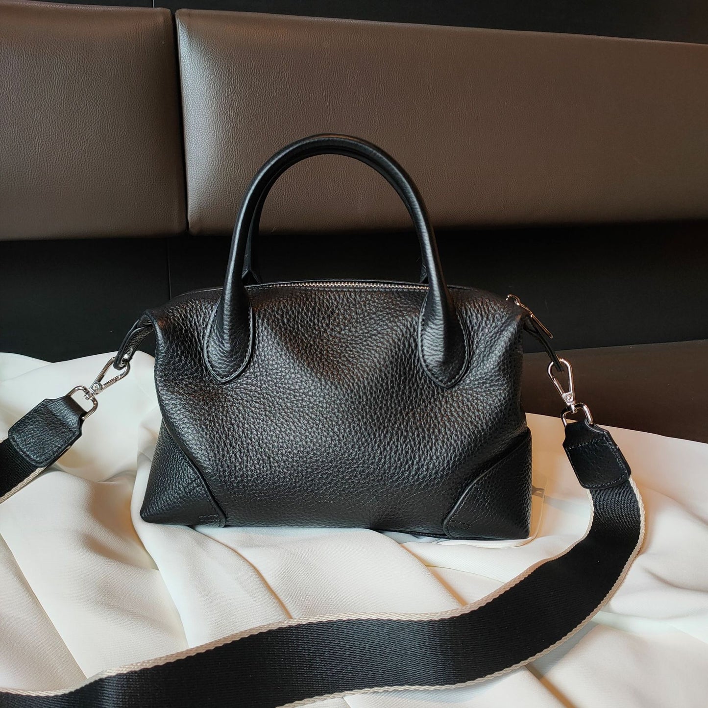 Women's Simple Cowhide Dumpling Retro For High Bags