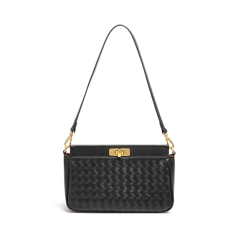 Women's Early Spring Fashion Hand-woven Dating Underarm Arm Bags