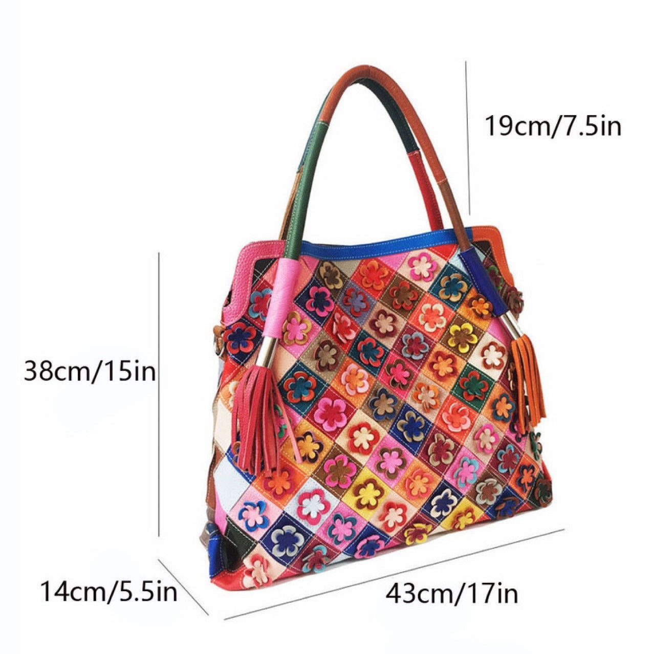 Women's Bohemian Style Snake Pattern Personality Design Handbags
