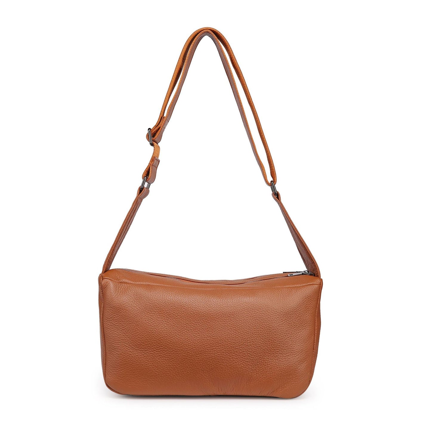 Women's Korean Top Layer Cowhide Soft Leather Crossbody Bags