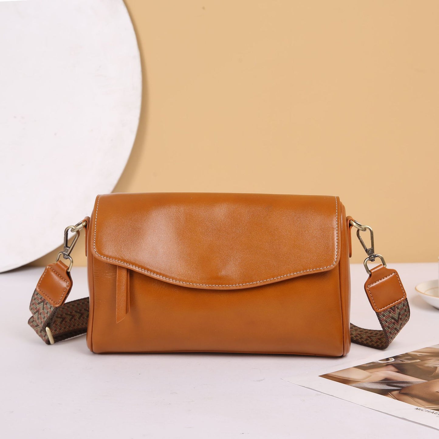 Women's Leather Cowhide One Lady's Fashion Practical Bags