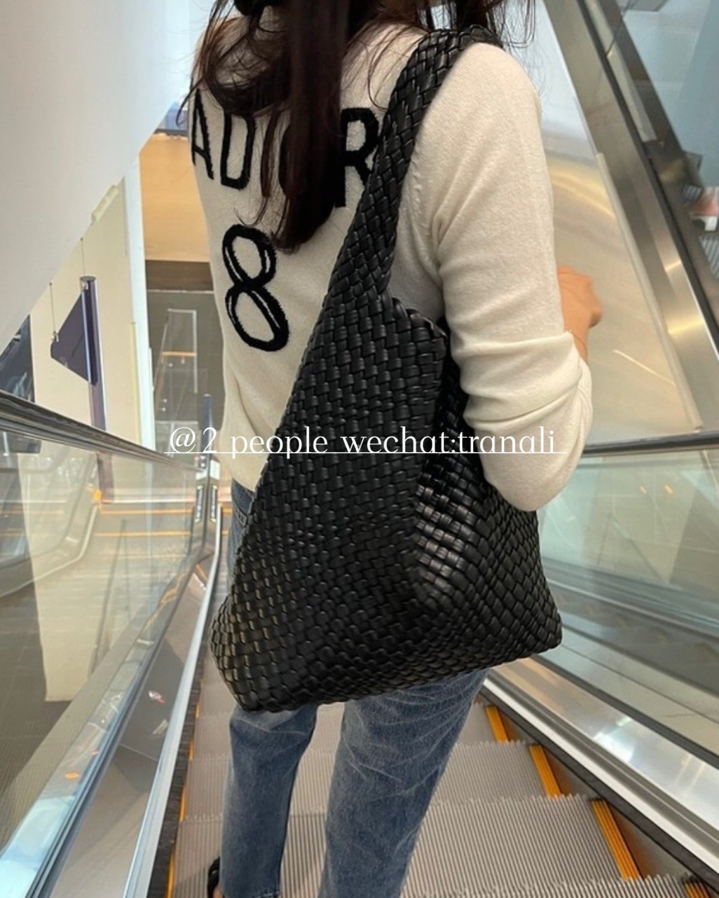 Woven Large Capacity Totes High-grade Vegetable Basket Bags