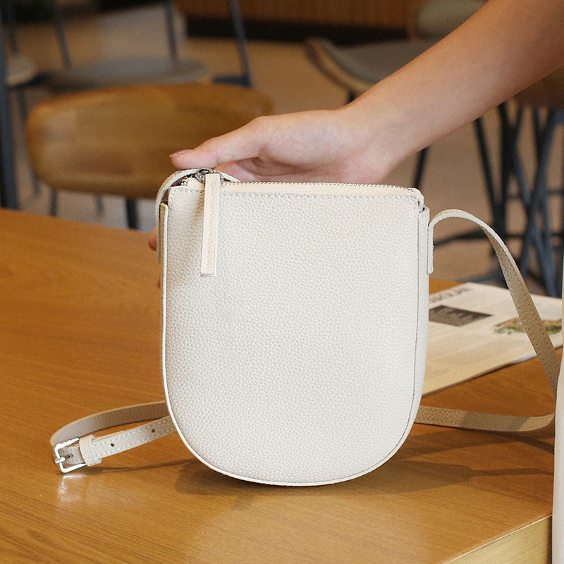 Women's Genuine Leather Design Shell Mobile Fashion Crossbody Bags